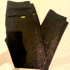 Chico’s So Slimming Black Jeans with Sequins